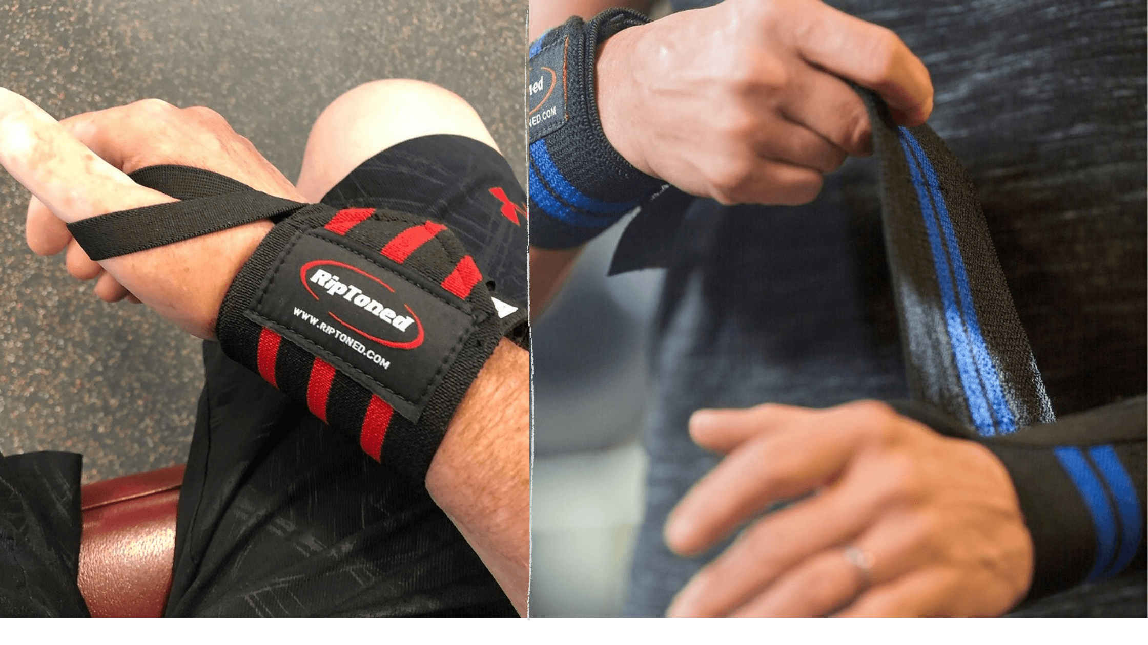 Rip Toned Wrist Wraps - Awesome Wrist Support for Lifting