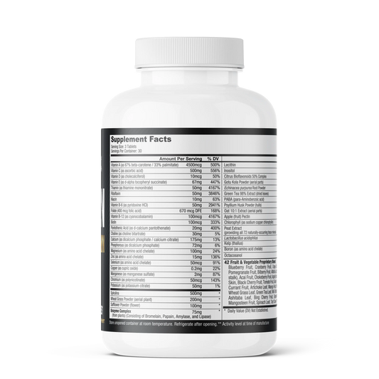 Vegan Multivitamin - Rip Toned