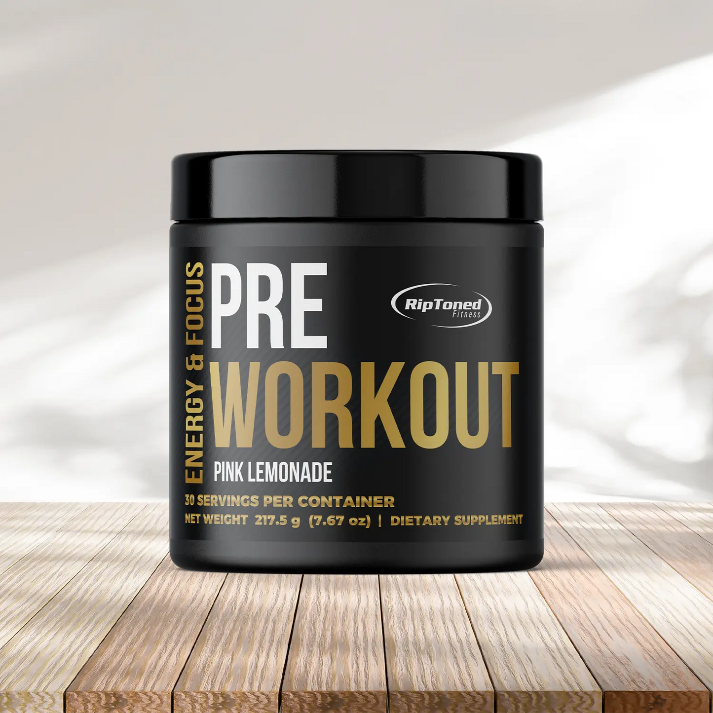 Pre-Workout Energy and Focus - Pink Lemonade - Rip Toned