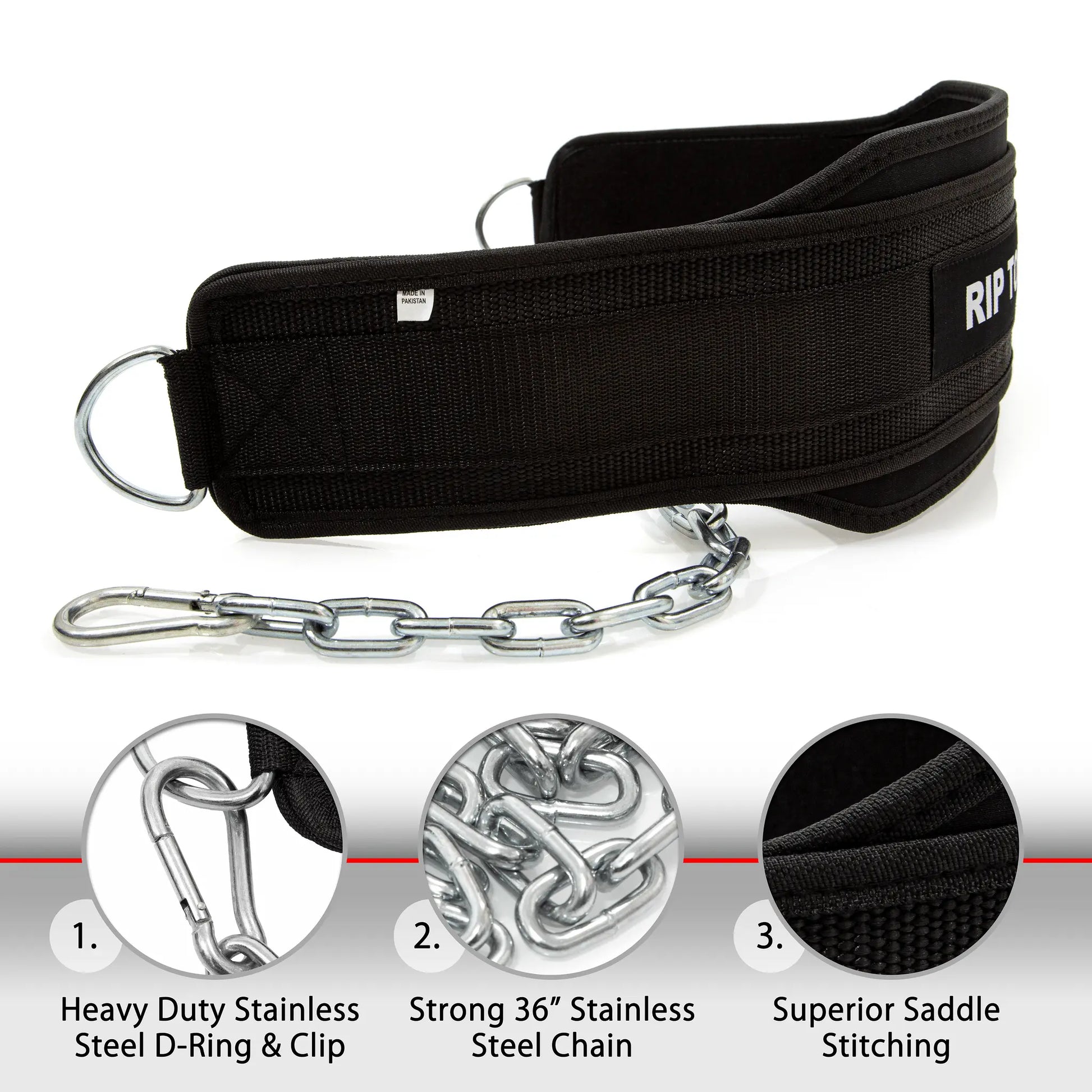 Dip Belt By Rip Toned - 6" - Rip Toned