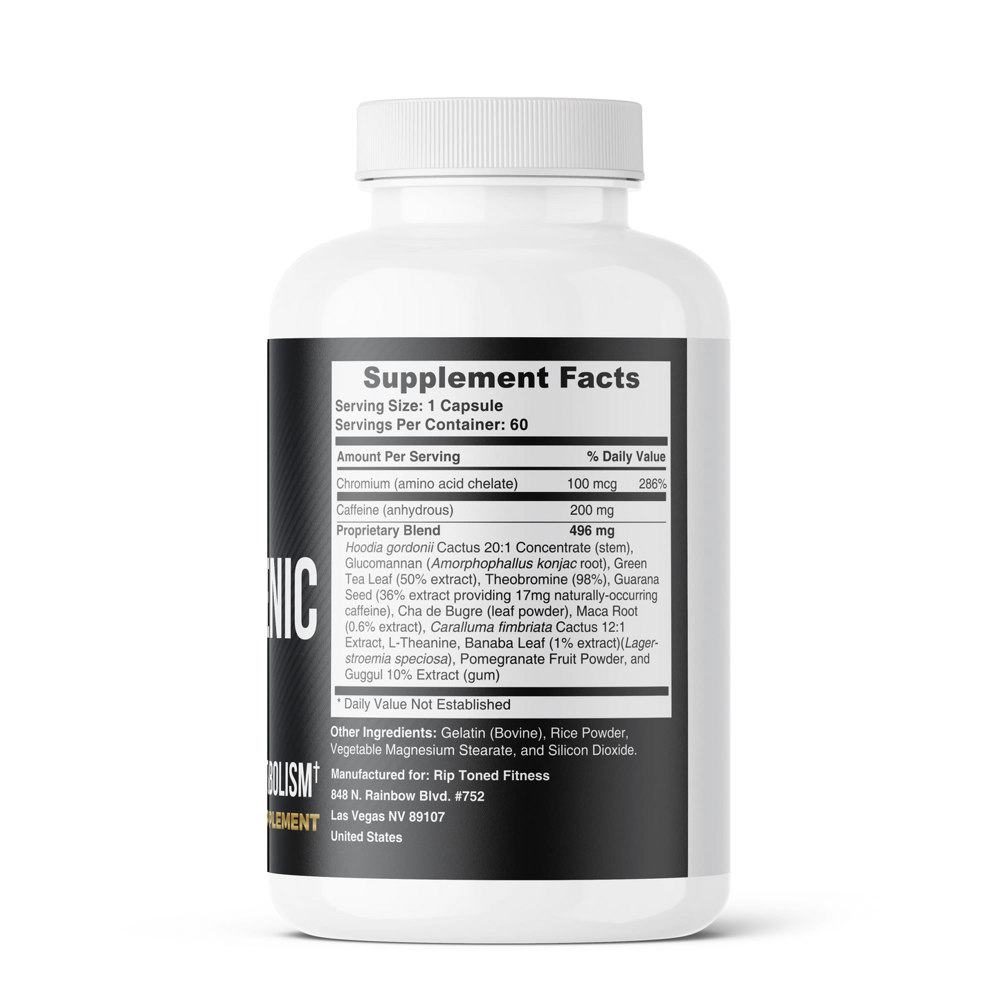 Shed Fat Thermogenic Energy - Rip Toned