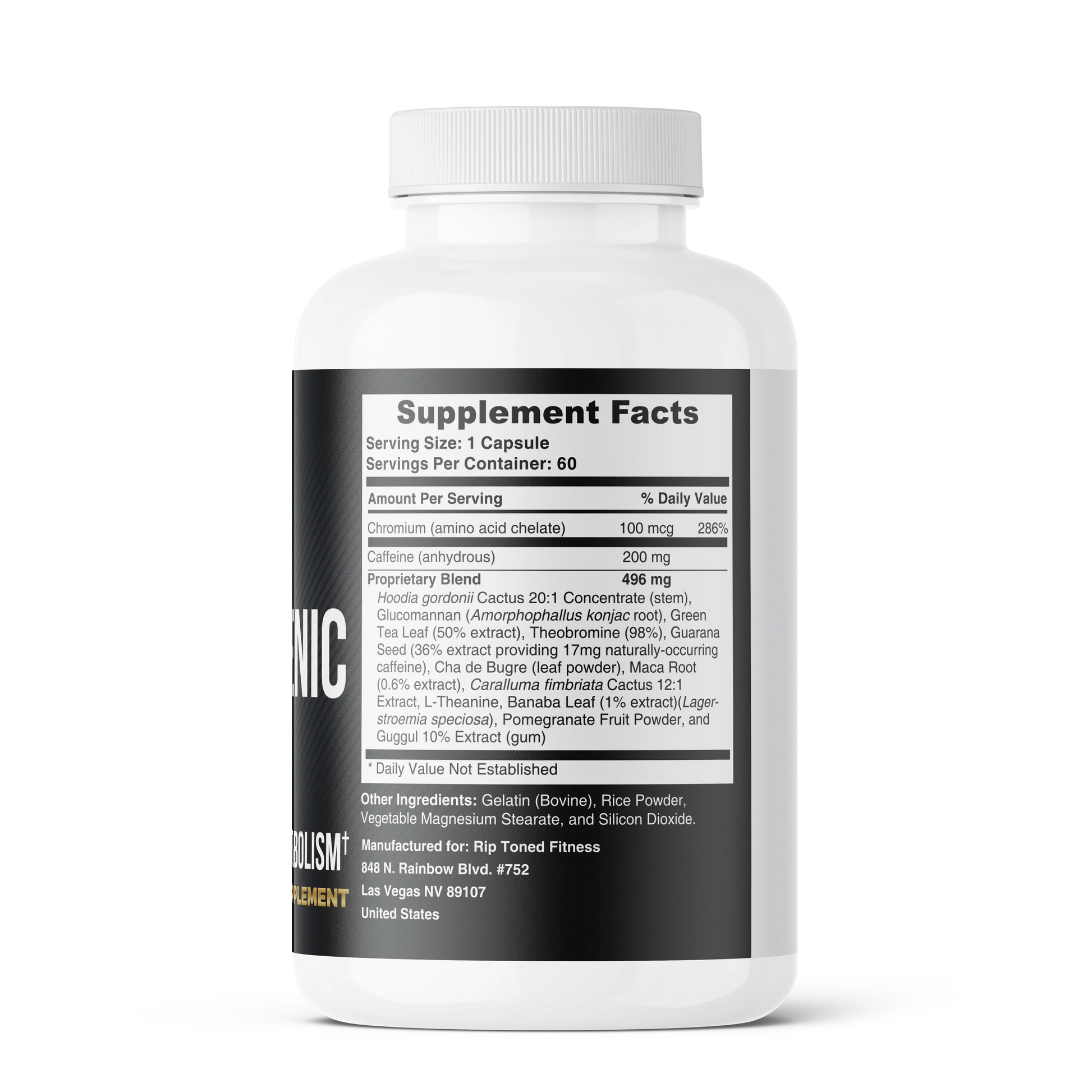 Shed Fat Thermogenic Energy - Rip Toned