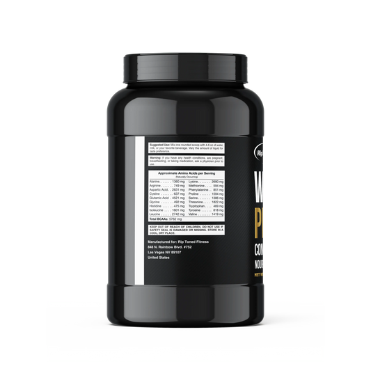 Whey Protein Concentrate - Vanilla - Rip Toned