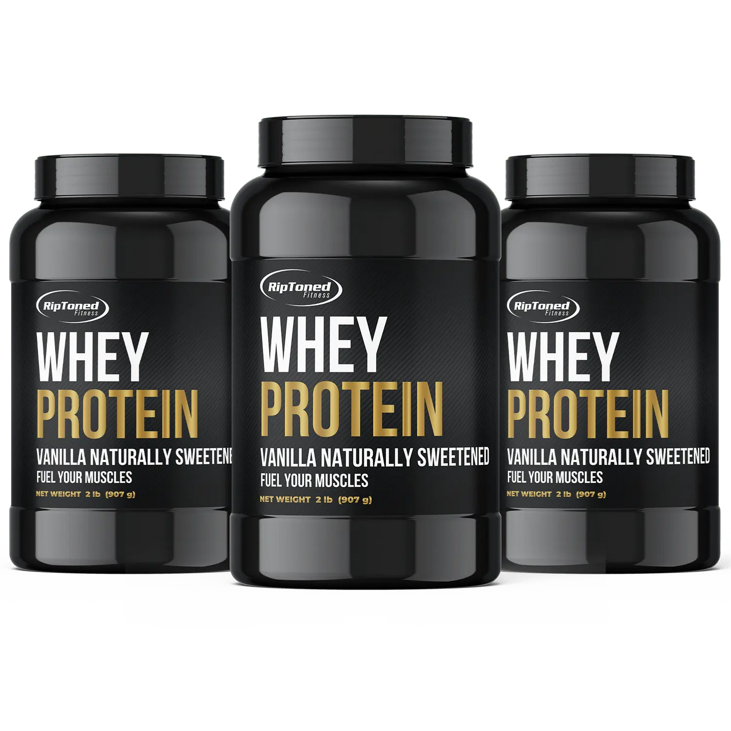 Whey Protein Vanilla - Naturally Sweetened - Rip Toned