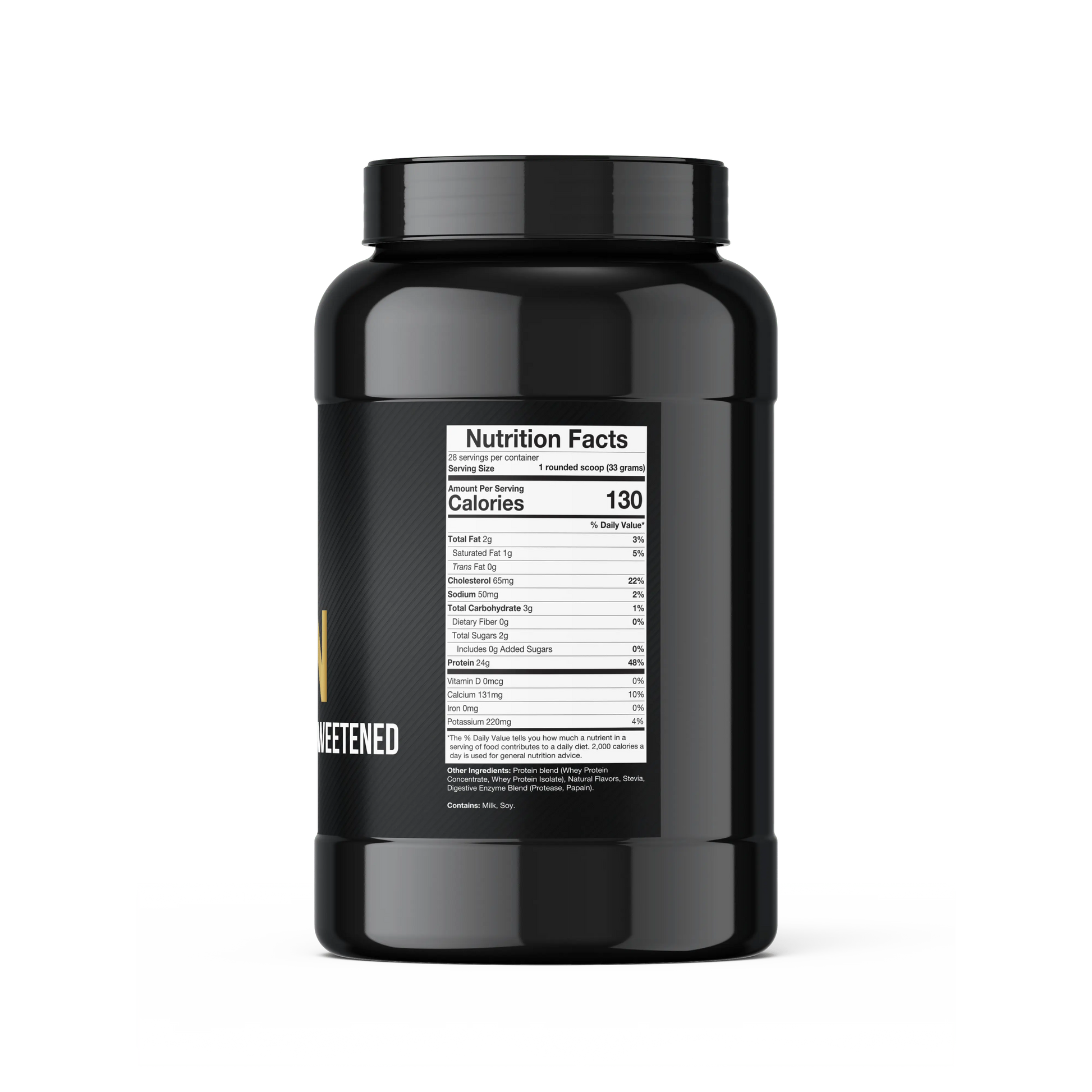 Whey Protein Vanilla - Naturally Sweetened - Rip Toned