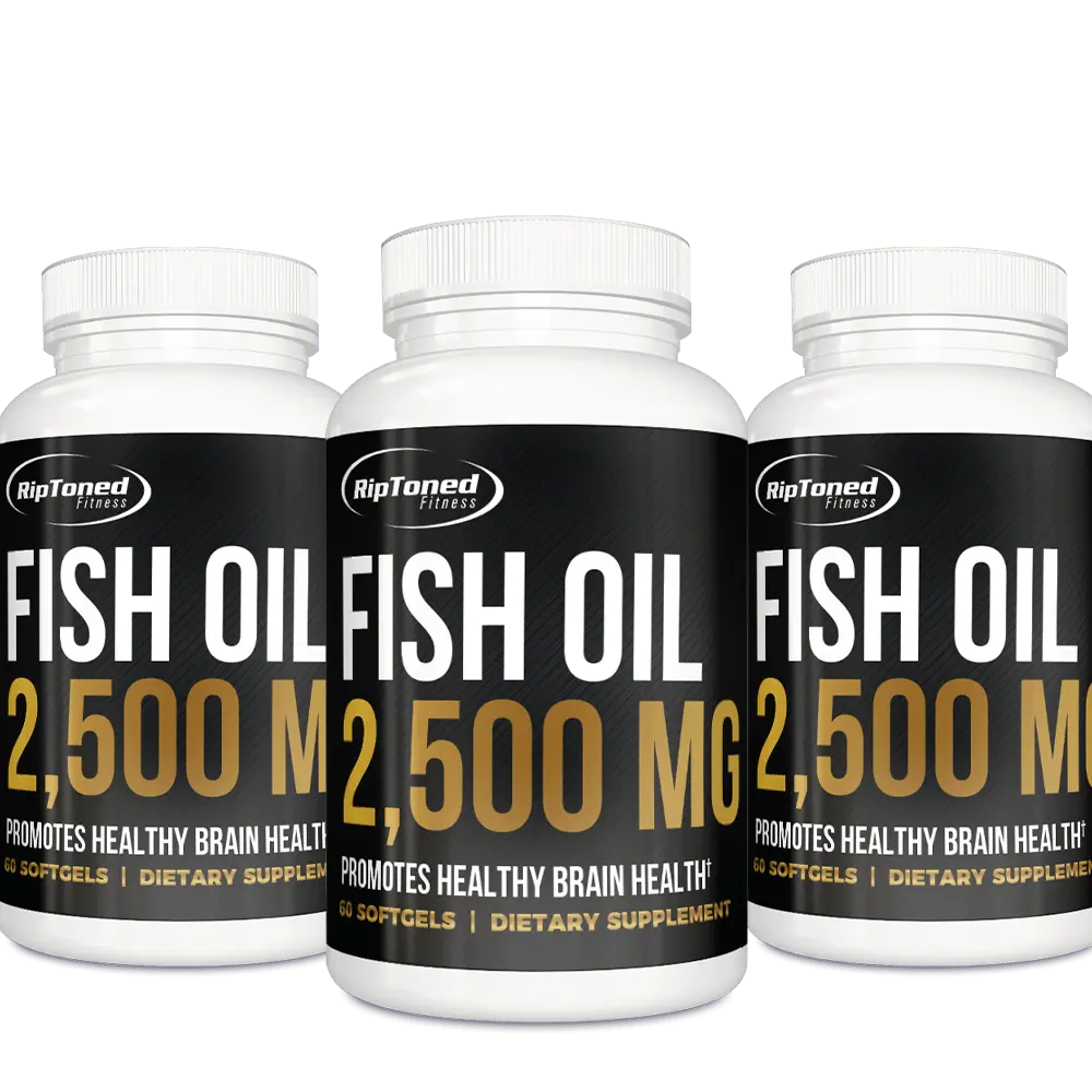 Fish Oil, 1,250 mg w/ Lemon, 1 serv. sz - Rip Toned