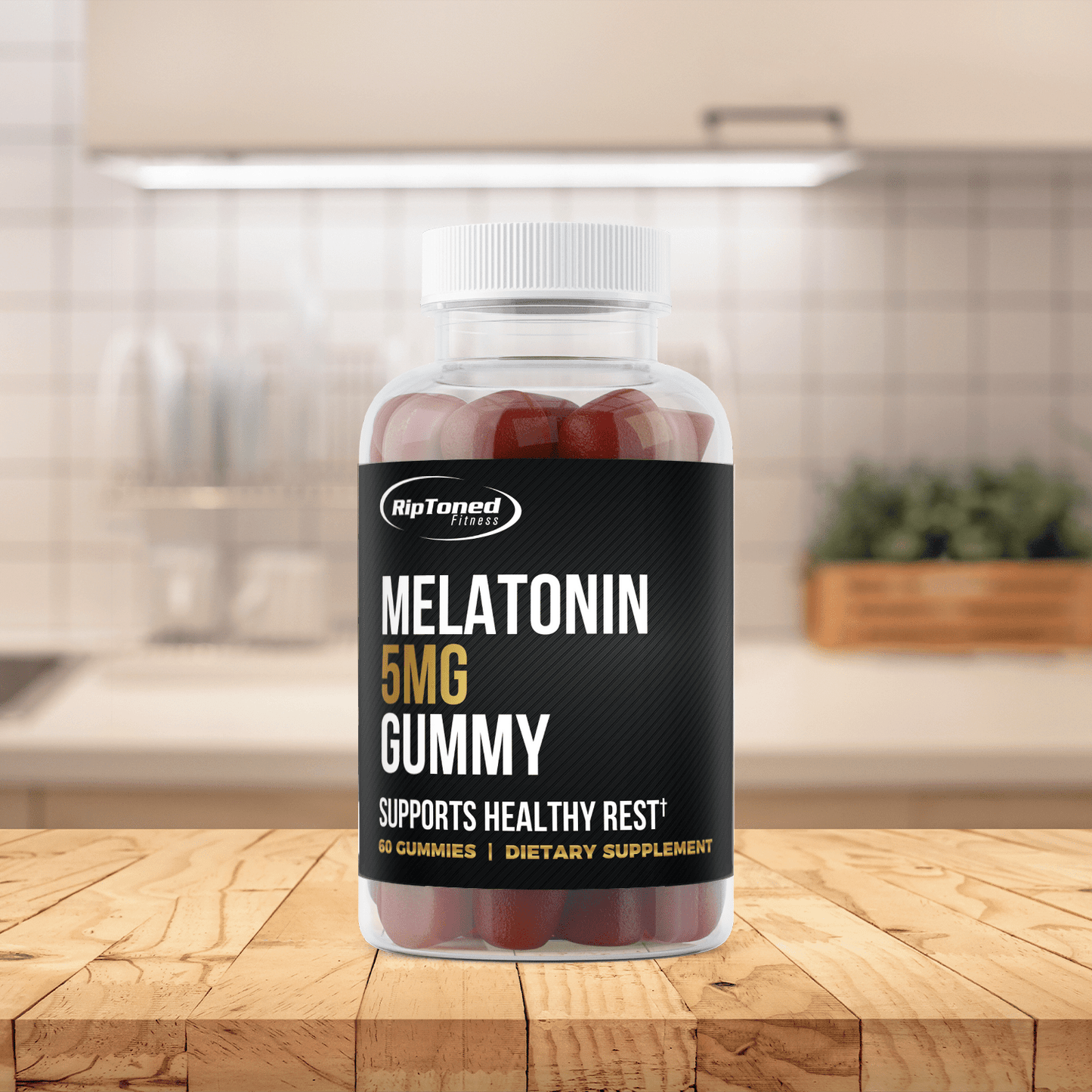 Melatonin 5mg Blackberry Gummy, 2 serv. sz - Rip Toned