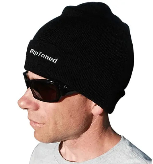 Rip Toned Unisex Black Beanie (USA ONLY) - Rip Toned