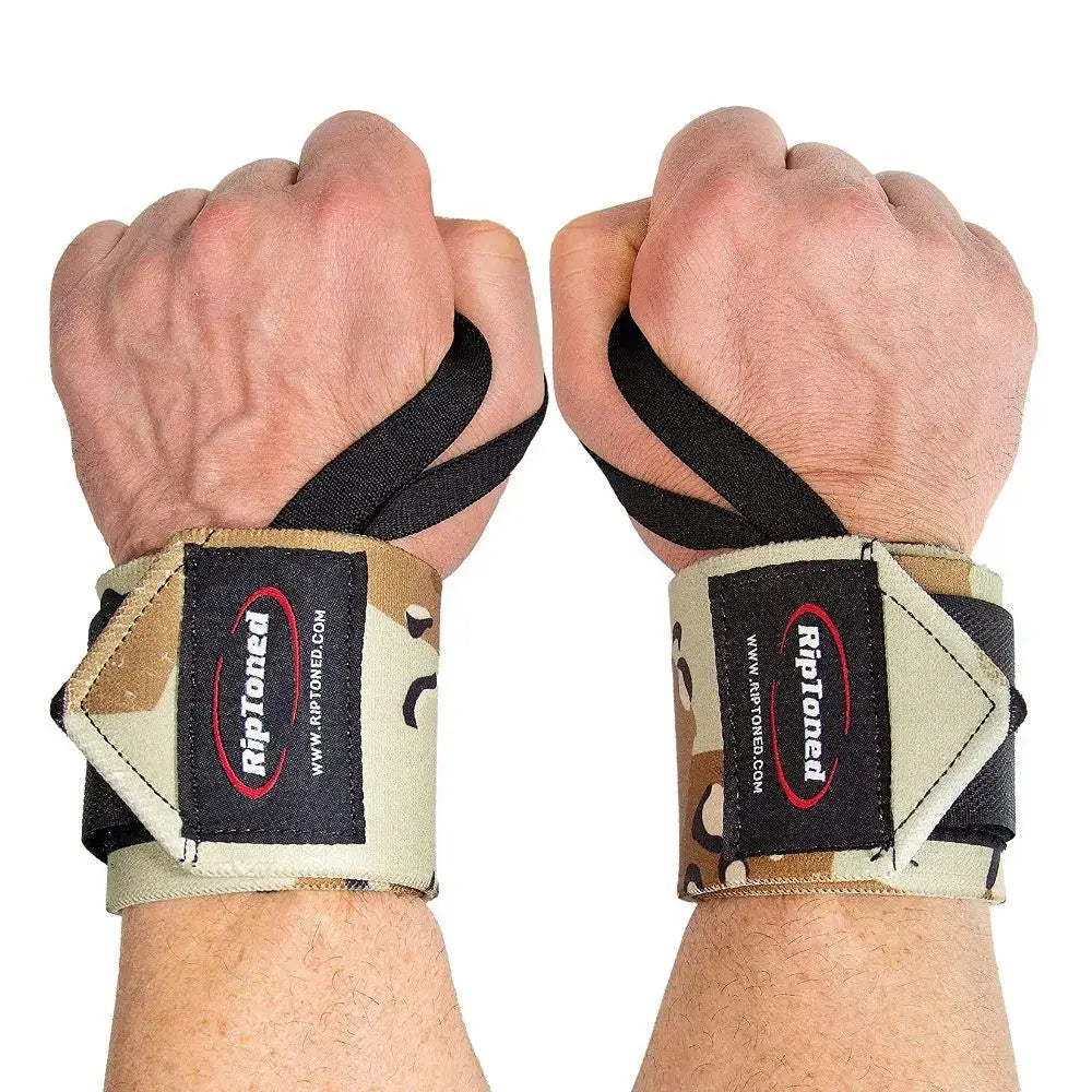 Rip Toned less stiff wrist wraps shown in multiple colors Variant.