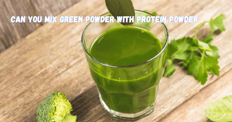 Can You Mix Green Powder With Protein Powder - Rip Toned