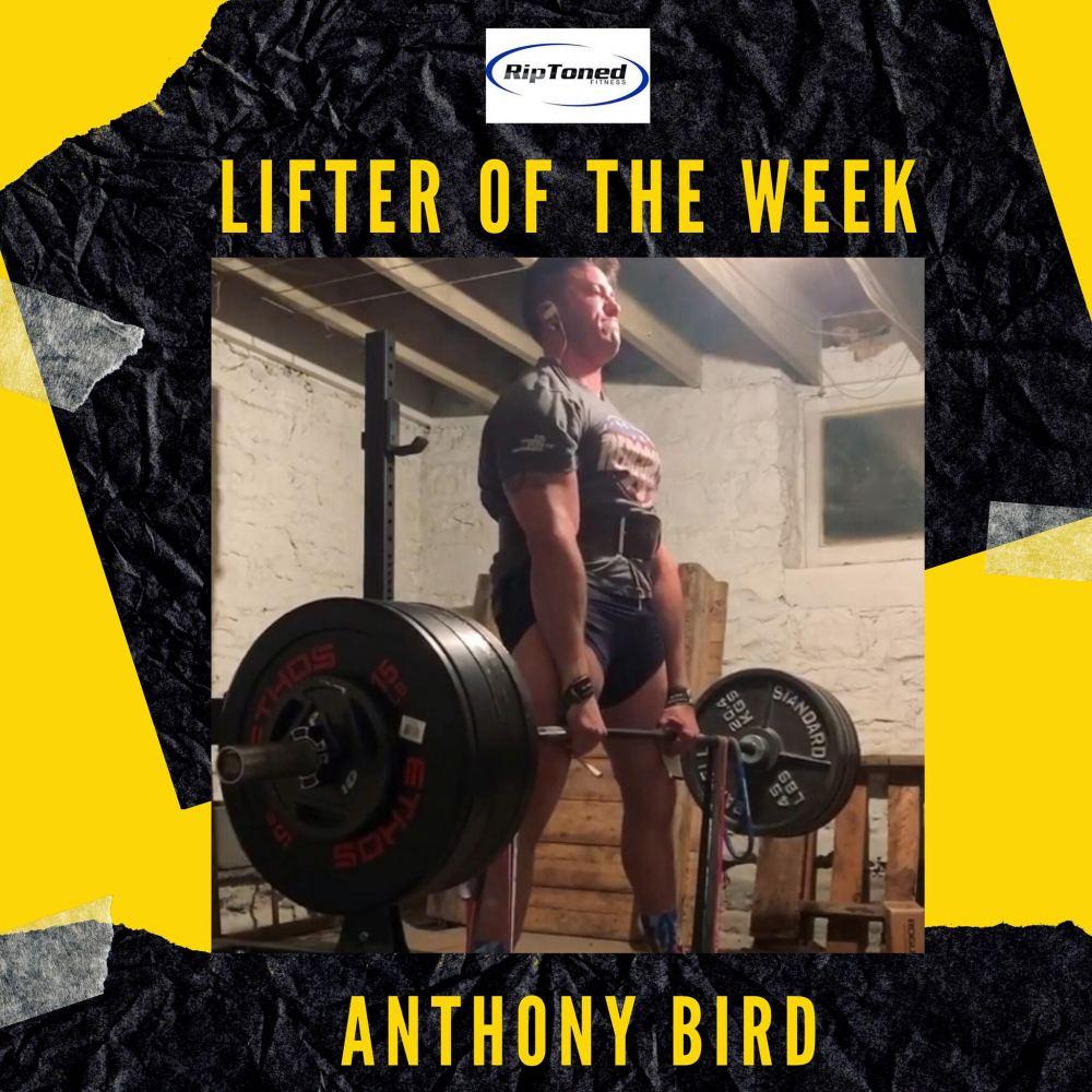 Anthony Bird Decatur Lifter of the Week - Anthony Bird - Rip Toned