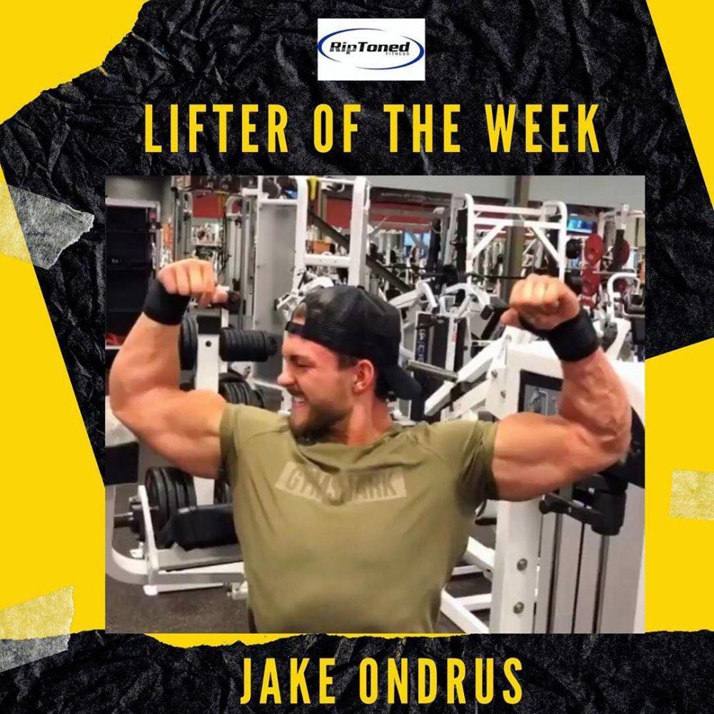 Lifter of the Week - Jake Ondrus - Rip Toned