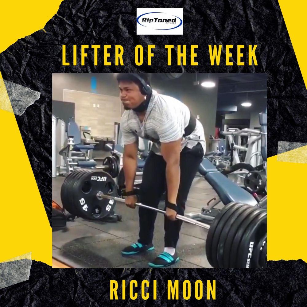 Lifter of the Week - Ricci Moon - Rip Toned