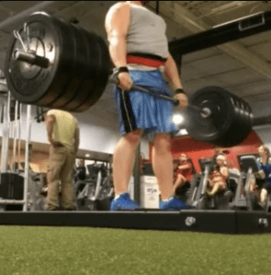 Nick Hoover 405lb Deadlift – Rip Toned Belt and Straps - Rip Toned