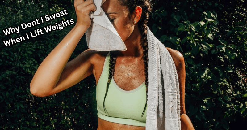 Someone Not Sweating Why Don't I Sweat When I Lift Weights? Understanding the Causes - Rip ...