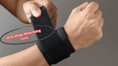 Wrist Wraps While Doing Curls - Rip Toned