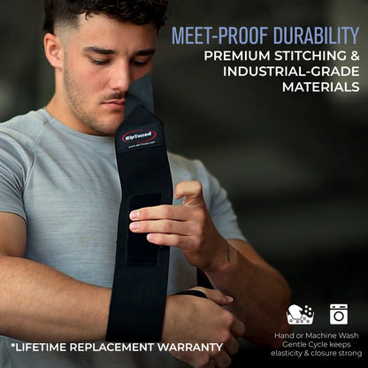 Rip Toned Wrist Wraps: Stiff and Less Stiff