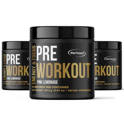 Pre-Workout Energy and Focus - Pink Lemonade - Rip Toned
