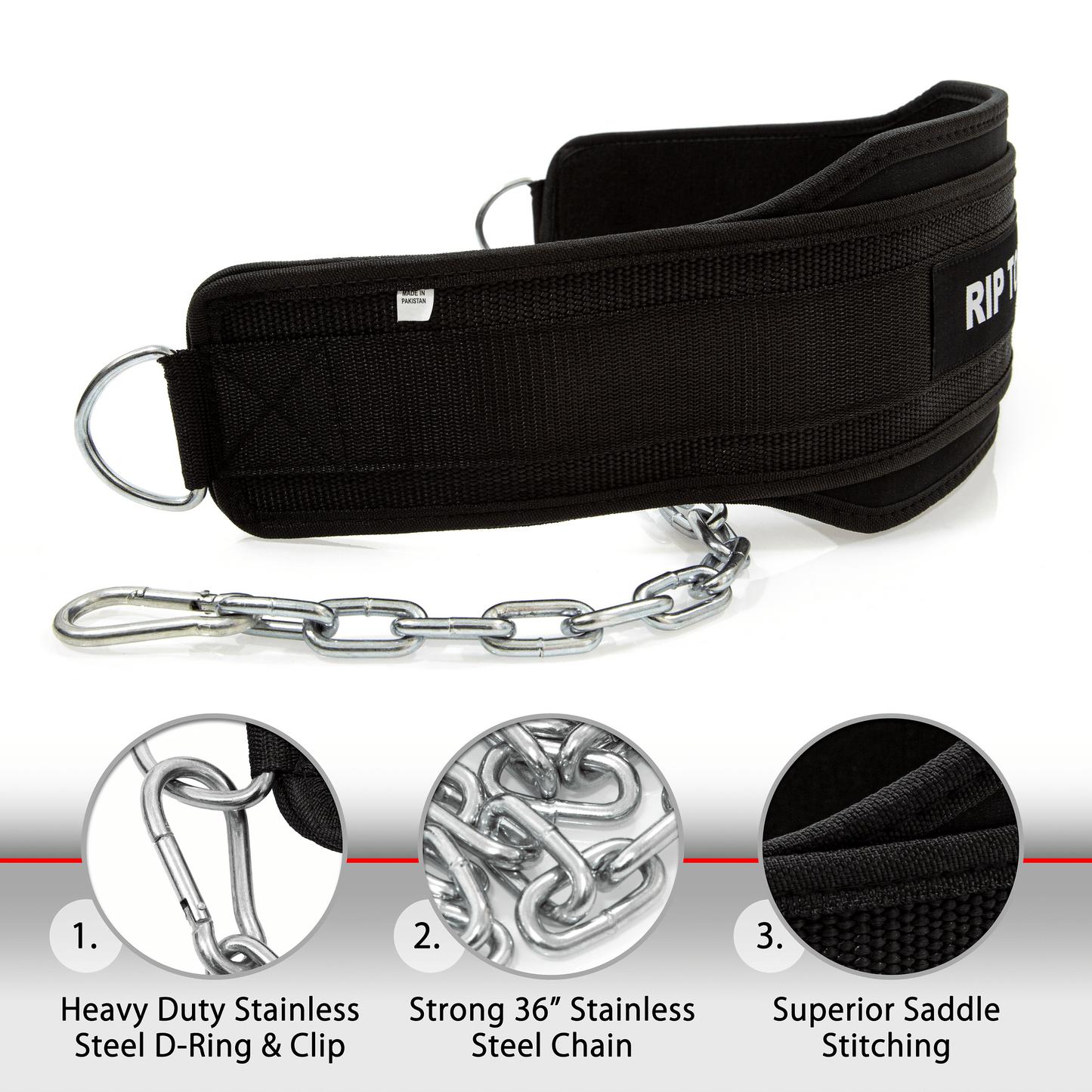 Dip Belt By Rip Toned - 6" - Rip Toned