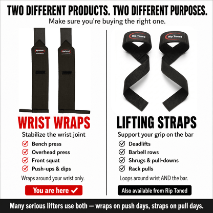 Lock Flex Wrist Wraps Bundle - Rip Toned