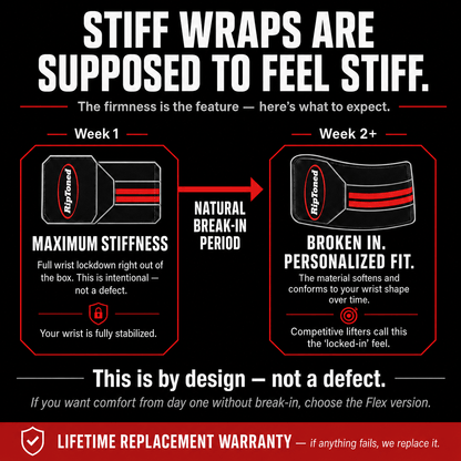 Lock Flex Wrist Wraps Bundle - Rip Toned
