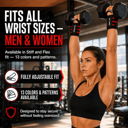 Lock Flex Wrist Wraps Bundle - Rip Toned