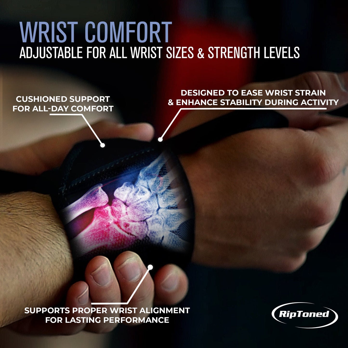 Rip Toned Wrist Wraps: Stiff and Less Stiff - Rip Toned