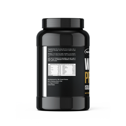 Whey Protein Isolate - Vanilla - Rip Toned