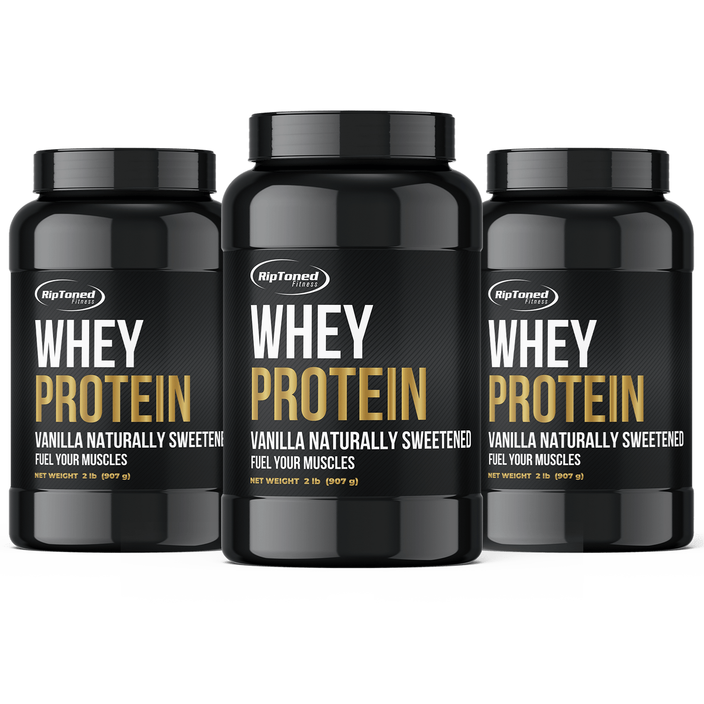 Whey Protein Vanilla - Naturally Sweetened - Rip Toned