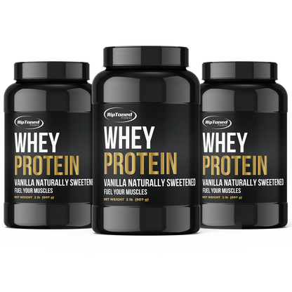 Whey Protein Vanilla - Naturally Sweetened - Rip Toned
