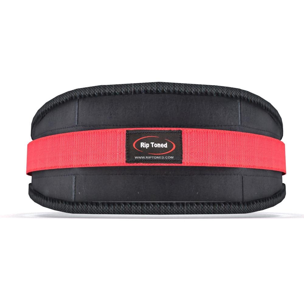 Lifting Belt By Rip Toned - 4.5 Inch Weightlifting Back Support & Bonus  Ebook 