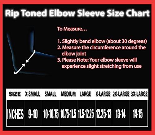 5mm Elbow Sleeves (PAIR) - Rip Toned