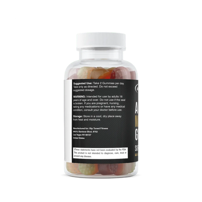 Adult Daily Multivitamin Gummies, 2 serv. sz - Rip Toned