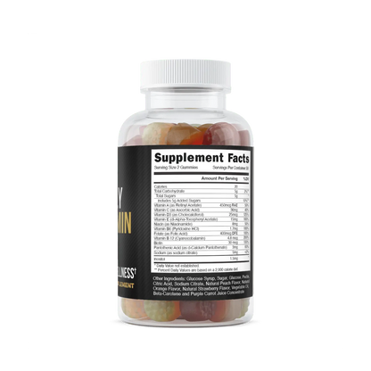 Adult Daily Multivitamin Gummies, 2 serv. sz - Rip Toned