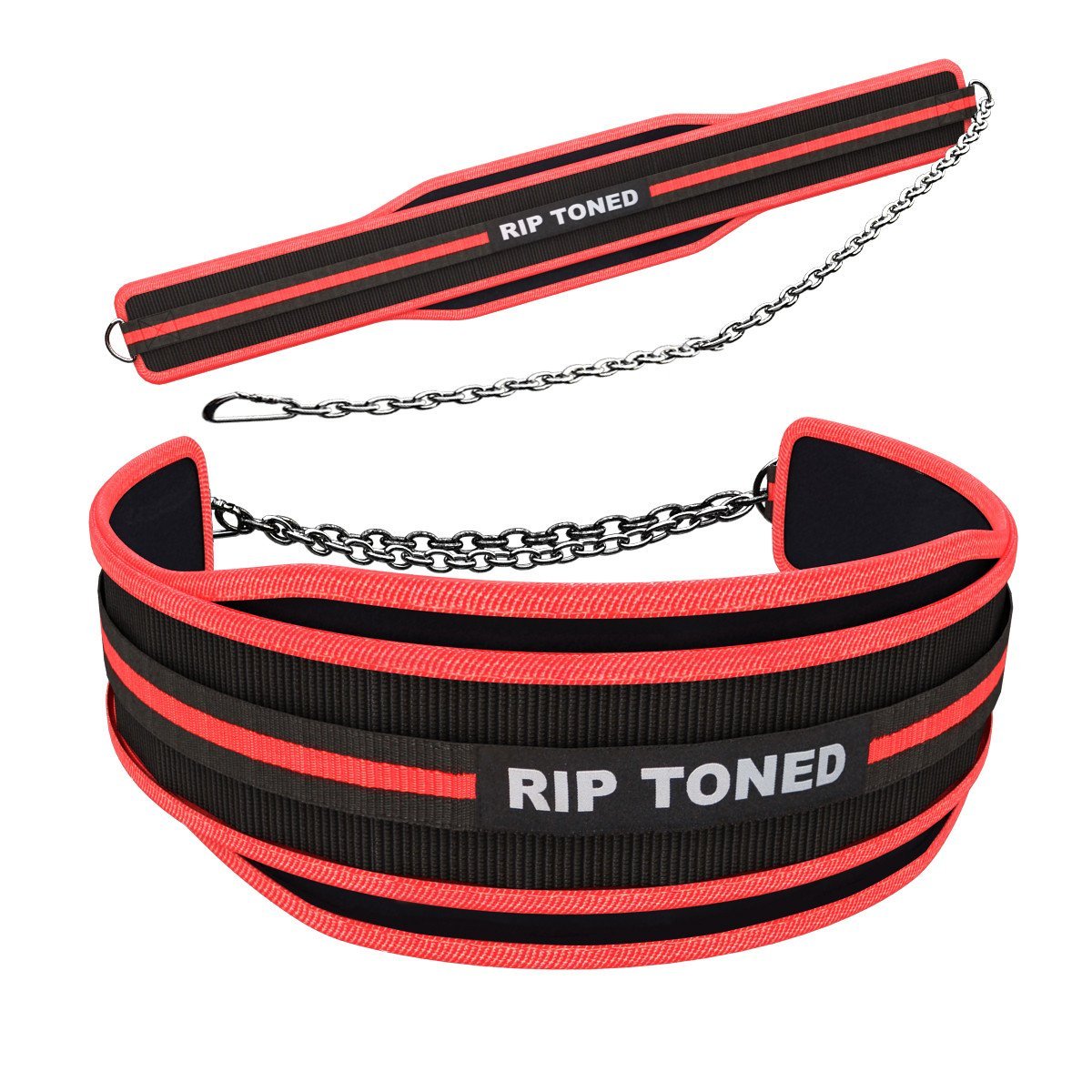 Rip Toned Dip Belt for Weight lifting, Pull Ups, Dips, Chin Ups - 36 Heavy  Duty Steel Chain - Weight Belt with Chain for Weight Lifting, Powerlifting,  and Strength Training, Weight Lifting