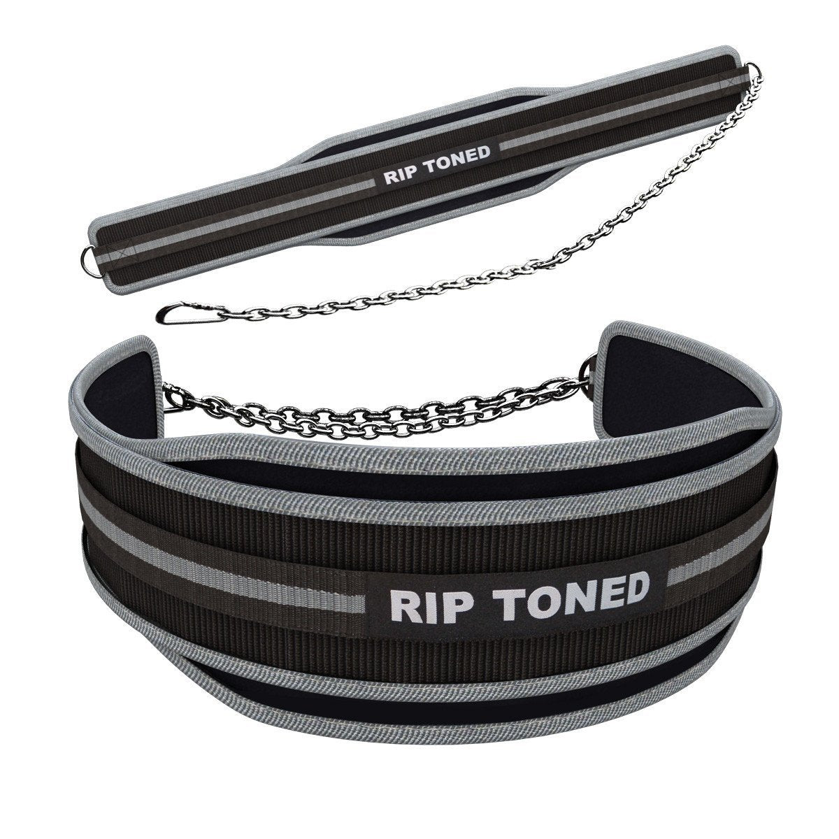  Rip Toned Dip Belt for Weight lifting, Pull Ups, Dips, Chin  Ups - 36 Heavy Duty Steel Chain - Weight Belt with Chain for Weight  Lifting, Powerlifting, and Strength Training 