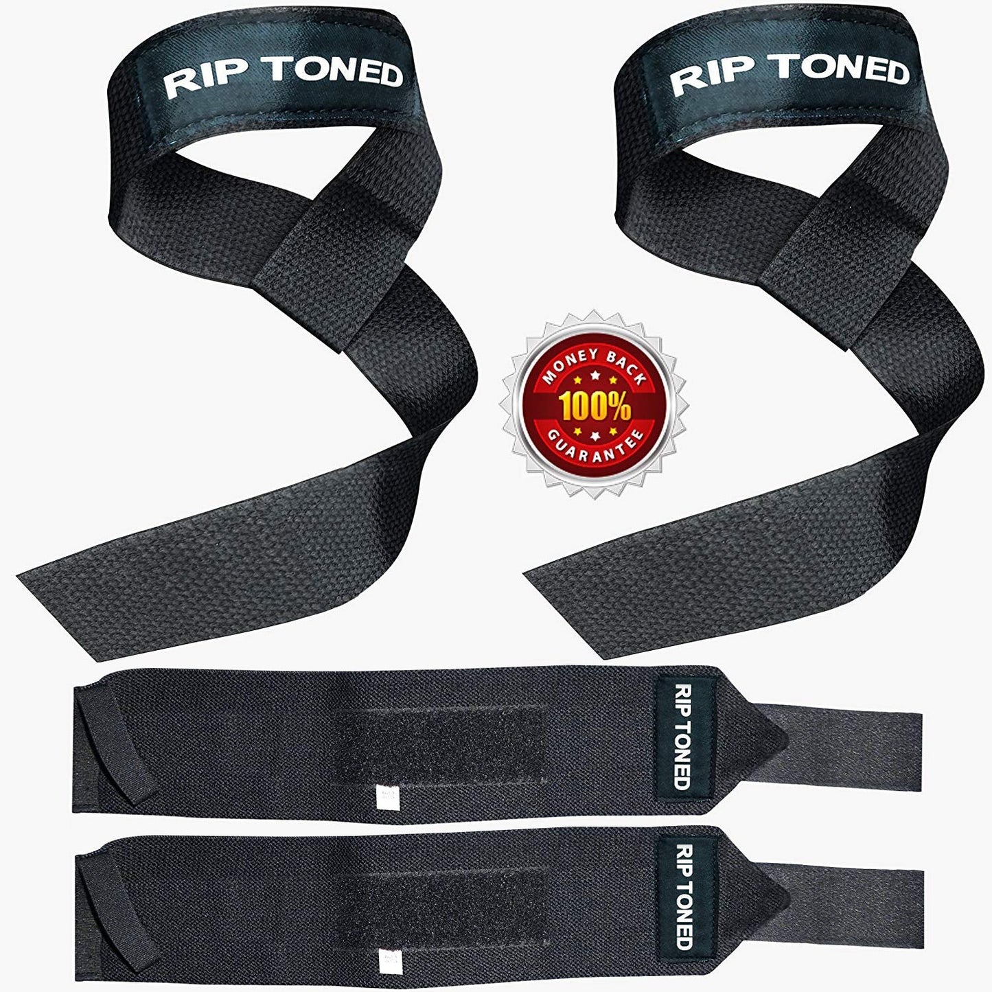 Rip Toned Lifting Straps for Weightlifting - Lifting Wrist - Import It All