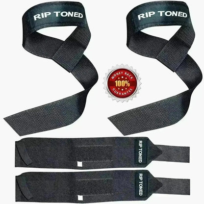 Rip Toned wrist wraps and lifting straps collection