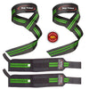 Green Rip Toned wrist wraps and lifting straps combo.