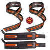 Red Rip Toned wrist wraps and lifting straps combo.