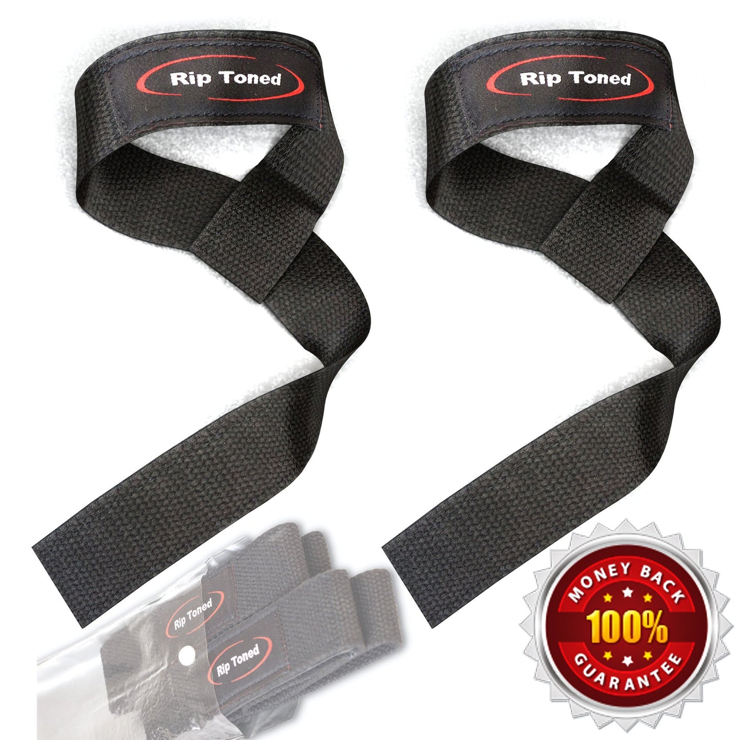 Padded Weightlifting Straps For Smaller Wrists - Rip Toned