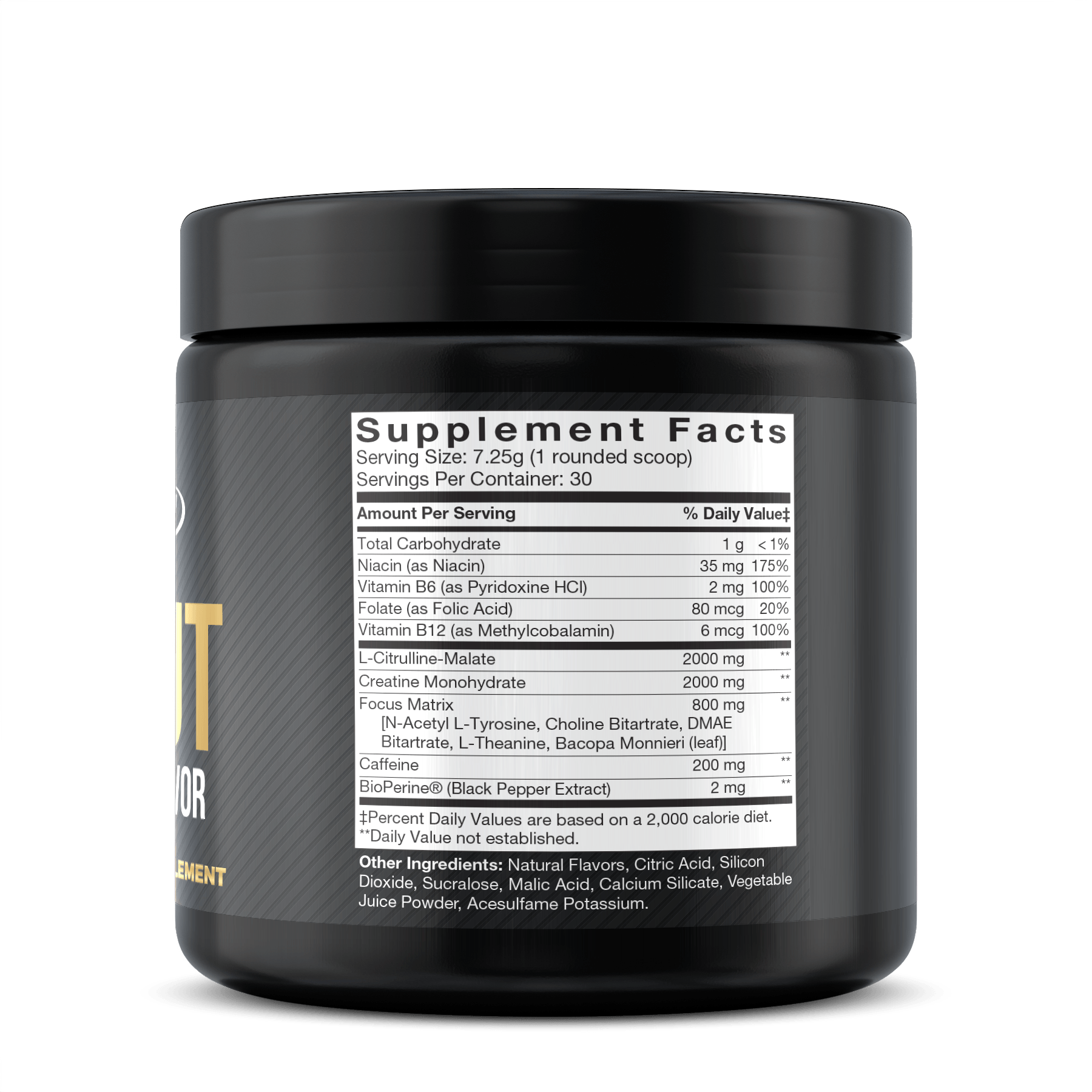Pre-Workout, Fruit Punch, 214g/7.25g serv./30 serv. – Rip Toned