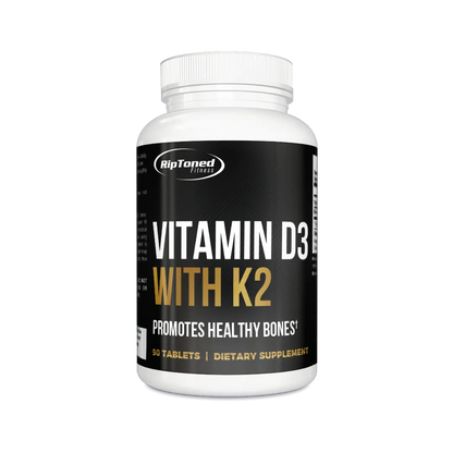 Vitamin D3 with K2, 1-3 serv. sz - Rip Toned