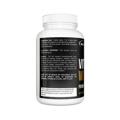 Vitamin D3 with K2, 1-3 serv. sz - Rip Toned