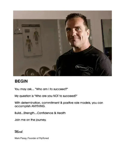 Bodybuilder tightening Rip Toned stiff wrist wraps before set